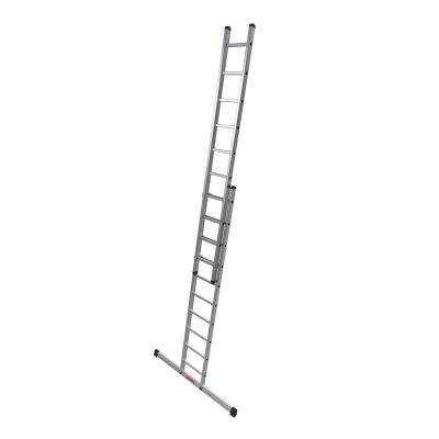 Aluminium Double Extension Push-Up Ladder - Heavy Duty