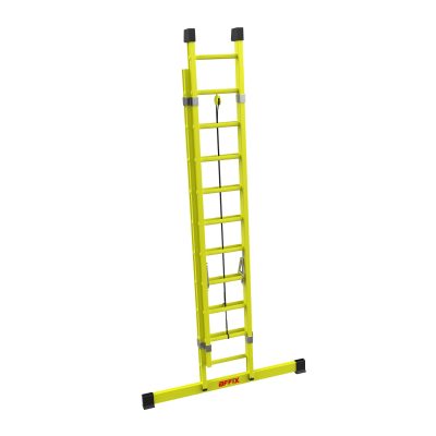 FRP Double Extension Ladder Full FRP (Rope Operated)