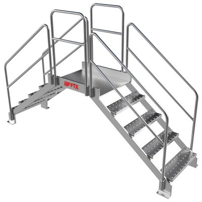 Cross-Over Platform Steps