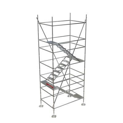 Cuplock Scaffolding: Staircase Tower