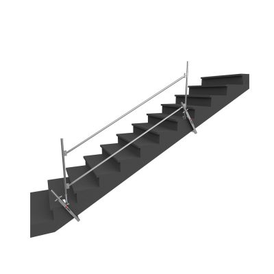 Stair Edge Protection-Handrail Type: Clamp Base