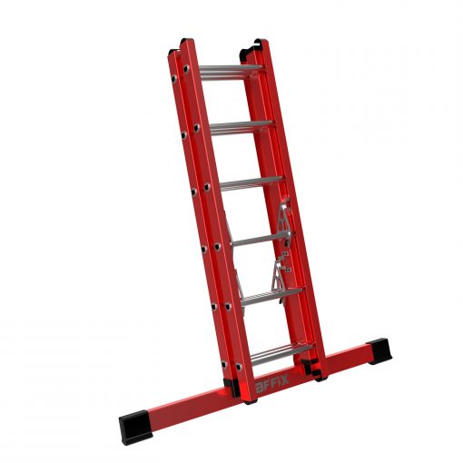FRP Triple Extension Ladder Compact - Light Duty